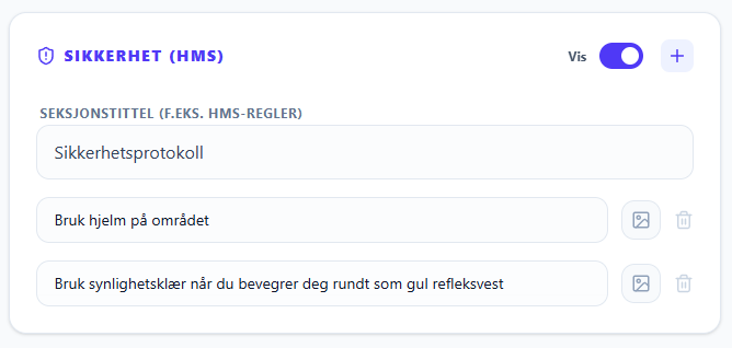 Admin skjermbilde 4